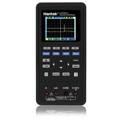 Insma - Multimetro con oscilloscopio digitale automatico 2D82 Sorgente di segnale 4 in 1 2 canali 80 MHz
