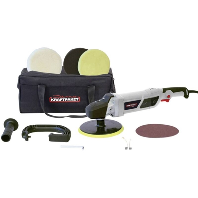 Dino KRAFTPAKET Rotation 640228 Lucidatrice rotativa 230 V 1500 W 400 - 3000 giri/min 150 mm