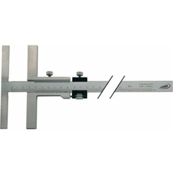 Helios Preisser - Pinza A Traccia, Campo Di Misura: 300 Mm, Modello Vite Di Fissaggio, Lunghezza Dell'Appoggio 160 Mm, Vernier: 0,05 Millimetri precio