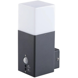 lampada parete vadra 1 luce 220-240 volt CE E27 IP44 antracite di movimento interno ed esterno kan 29011 precio