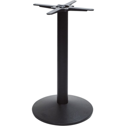 Gruppo Maruccia - Base per Tavolo Bar in Ghisa Color Nero Basamento per Tavolino Bar con Piede Tondo en oferta