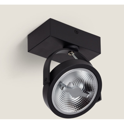 Ledkia - Faretto LED CREE da Superficie Orientabile AR111 15W Regolabile Nero Bianco Naturale 4000K características