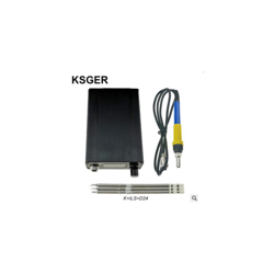 KSGER T12 STM32 V3.1S Stazione saldante OLED fai-da-te Manico in plastica Utensili elettrici Riscaldamento rapido Punte in ferro T12 Scatole 8s 907 características