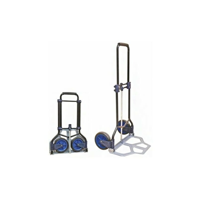 Global - trolley pieghevole Promo | carico massimo 70 kg, tubo d'argento | Camion per trasporto merci