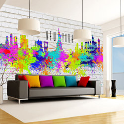 Fotomurale Colori di New York cm 250x175 - Artgeist precio