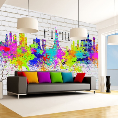 Fotomurale Colori di New York cm 250x175 - Artgeist