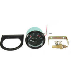 Indicatore di temperatura a LED digitale da 2 `` 52mm Indicatore di olio universale per auto 50-150 & # 8451; características