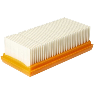 vhbw filtro a pieghe piatte compatibile con Flex VCE 33 L AC, 33 L MC, 33 M AC aspirapolvere a umido e a secco - Filtro aria raffreddamento motore