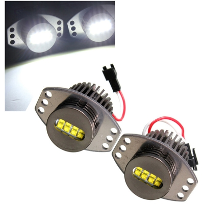 2 x 64W LED Fari alogeni di profondità Proiettore luminoso per BMW E90 E91 06-08
