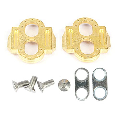 ZqiroLt Tacchette per Bici, Tacchette Autobloccanti per Pedali, Set di Tacchette per Bici da Corsa per Ciclismo Indoor per Crank Brothers Tacchetti pe