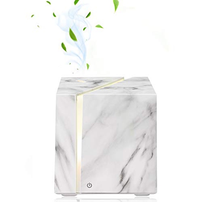 ALIFOR Diffusore di aromi,200ml Umidificatore ad Ultrasuoni Olio Essenziale Diffusore Lampada Aromaterapia Aroma Diffusore Mist Maker,Cubo di Grano di