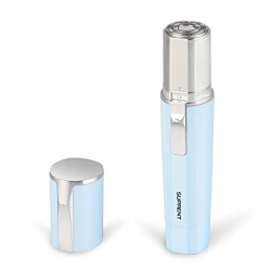 Epilatore Elettrico Facciale SUPRENT IPX7 Epilatore Facciale Donna Impermeabile Indolore Portatile Femano Elettrico Rasoio Facciale Per Guance Labbra  en oferta