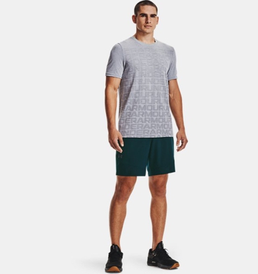 Maglia a manica corta UA Seamless Wordmark da uomo