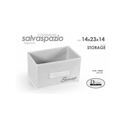 Scatola Storage 14X23X14Cm Bianca