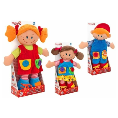 Bambola Stoffa 38 cm 05357 Assortito - Globo