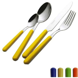 Posate 24 Pezzi Aurora Verde Chiaro - Salvinelli en oferta