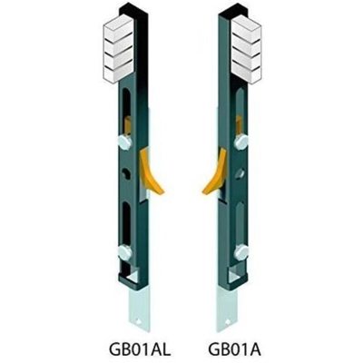 Bloccatapparella Giblock C/Allarme Batteria Incl 190X20X20 Dx - Disec