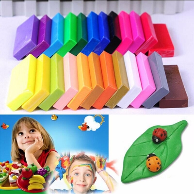 Fai da te 32 colori Fimo Clay Pottery Modelling +5 Toy Tools