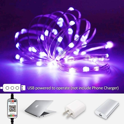 5m 50 luci luci con ghirlanda flessibile cambia colore RGB 3528 SMD