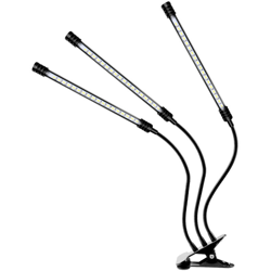 Led Grow Light Bulb 360 Clip per portalampada flessibile per la coltivazione di ortaggi da fiore in serra idroponica per interni (tre teste) características