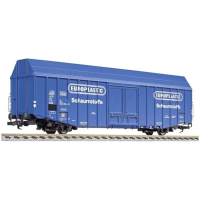 N vagone merci per grandi spazi Hbks EUROPALASTIC di DB L265806 - Liliput