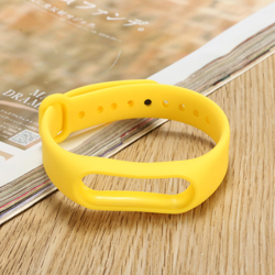 Sostituzione cinturino cinturino in silicone per Xiaomi Mi Smart Band 2 Tracker giallo características