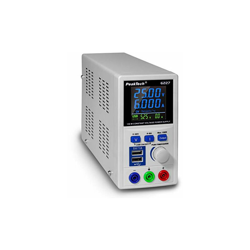 P 6227 P 6227-DC Switching Power Supply 0-60 V / 0-6 A with Color LCD & 2 x USB - Peaktech características