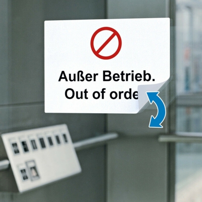 10315 etichetta autoadesiva Bianco Rettangolo con angoli arrotondati Rimovibile 100 pezzo(i) - Herma