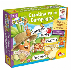 Lisciani - Gioco interattivo bambini Carotina va in campagna giochi didattici 3-6 anni en oferta