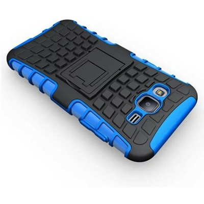 Custodia protettiva in pelle Custodia rigida resistente agli urti per SAMSUNG J3 J5 S5 S6 BLU