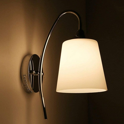 Lampada decorativa a Led semplice e moderna, lampada da parete a LED per camera, corridoio, comodino, salotto [Classe di efficienza energetica A]