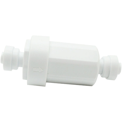 Bianco HG-1 dispositivo di spruzzatura da giardino rubinetto da giardino in rete metallica in acciaio inossidabile micro filtro rimovibile (ingresso