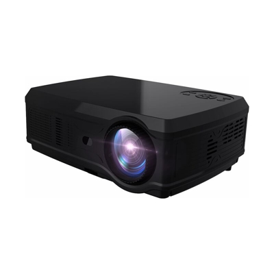 POTENTE SV-358 1920 * 1080P LED Videoproiettore Full HD Android 7.1 2G + 16G Wifi Bluetooth Supporto 4K Home Cinema Beamer - Spina UE NERO