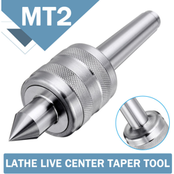 MT2 0.001 Tornio in acciaio di precisione di precisione Utensile a cono centrale vivo Triplo cuscinetto per tornio da taglio CNC Utensile per tornio características