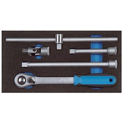 Gedore 1500 Ct1-1993 U-20 - Kit Di Bussole, 1/2, 1/3 Ct Modulo
