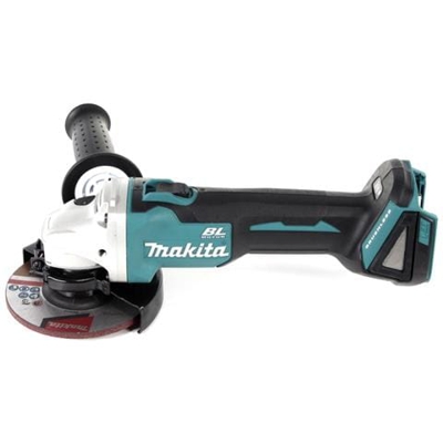 Dga 504 Rmj 18 V Smerigliatrice Angolare Brushless A Batteria 125 Mm In Valigetta Makpac + 2x Batterie 4,0 Ah + Caricatore