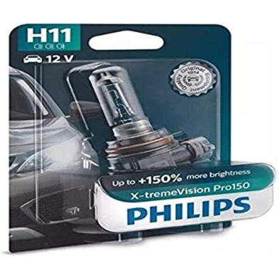 Philips 12362XVPB1 Lampadina alogena X-tremeVision H11 55 W 12 V