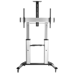 17031261 100'' Portable flat panel floor stand Argento base da pavimento per tv a schermo piatto características