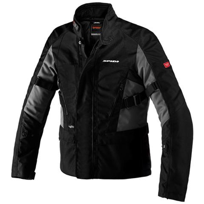 Giacca Impermeabile Moto Spidi Traveler 2 H2out Robust Nero (l, Nero)
