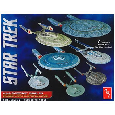 Amt 0954 12500 Star Trek Uss Enterprise Box Set Snap