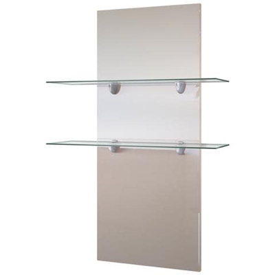 Mensola A Parete Siracusa In Grigio Sabbia Lucido