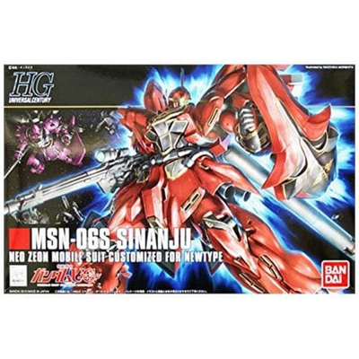 Hguc 1/144 Msn-06s Sinanju (gundam Uc)