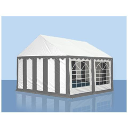Tendone per feste PVC bianco e grigio 4x4 m precio
