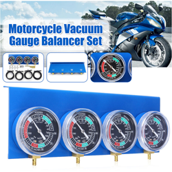 Insma - Bilanciatore del misuratore di vuoto del carburante per carburatore del motociclo Strumento per 2/4 cilindri características