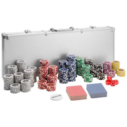 Set Da Poker - Argento, 500 Pezzi precio