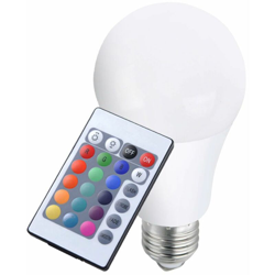 Reality Leuchten - lampadina LED RGB 7,5 Watt viraggio E27 remoto Realitiy R961-69 en oferta