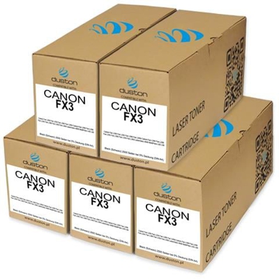 5x Fx3, 1557a002 Toner Negro Compatible Con Canon L200 L240 L250 L260 L280 L290 L300 L350 L360 4000 L60 L90