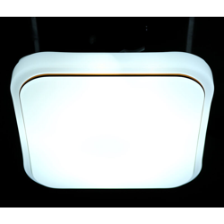 Insma - Moderna plafoniera a LED quadrata AC110-265V TIPO A22x22cm 24LED en oferta