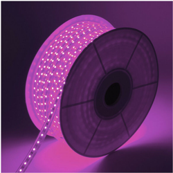 Ledkia - Striscia LED 220V AC 60 LED/m Viola IP65 Taglio ad Ogni 100cm 5m precio