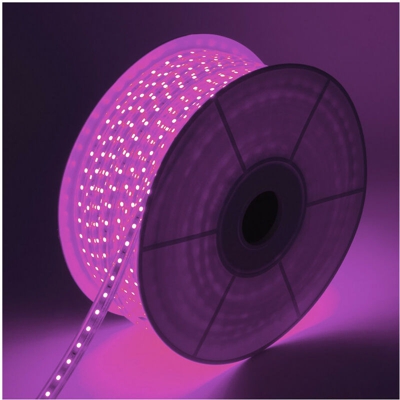 Ledkia - Striscia LED 220V AC 60 LED/m Viola IP65 Taglio ad Ogni 100cm 5m